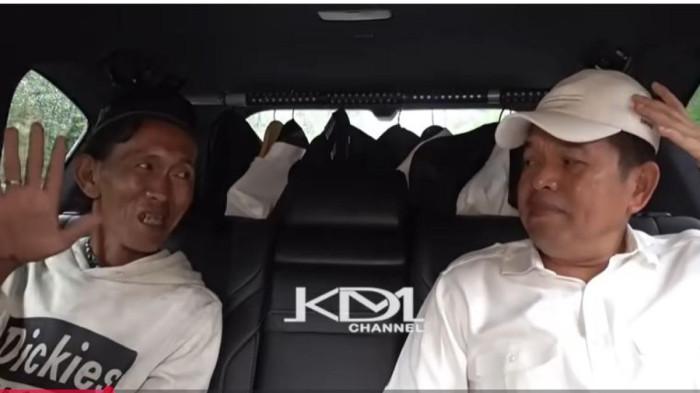 VIRAL ES KUE - Gubernur Jawa Barat Dedi Mulyadi mengaku tak percaya pada cerita penjual es kue asal Bogor yang viral. KDM pun menginterogasi Suderajat.