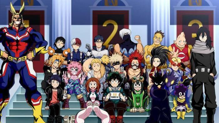 Cuplikan dari anime My Hero Academia