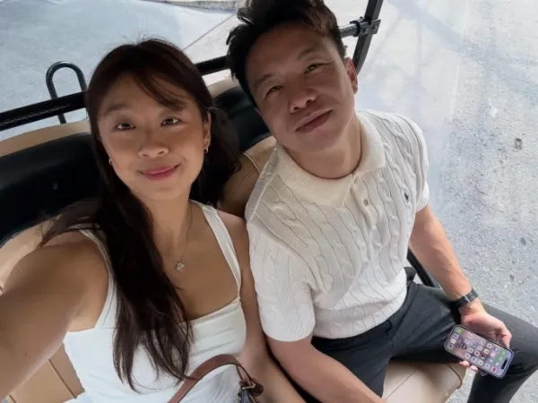 Grayce Tan (L) and Melvin Lim. Photo from Reddit