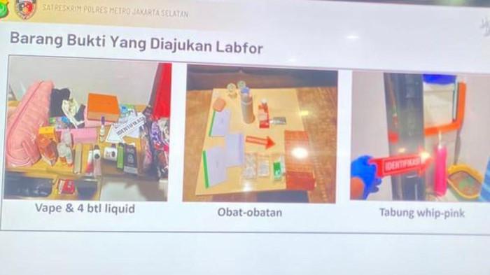 Polres Metro Jakarta Selatan, Amenyampaikan rilis kasus kematian Lula Lahfah