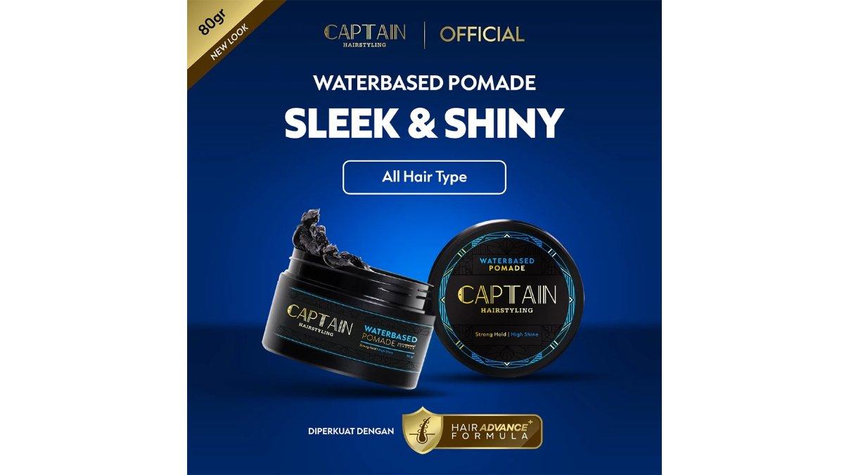 Captain Hairstyling Water Based Pomade