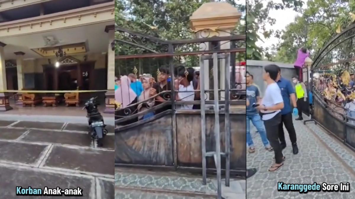 PERAMPOKAN SADIS DI BOYOLALI - Kolase suasana rumah bos sate kambing yang dirampok pada Kamis (29/1/2026), anak 6 tahun jadi korban