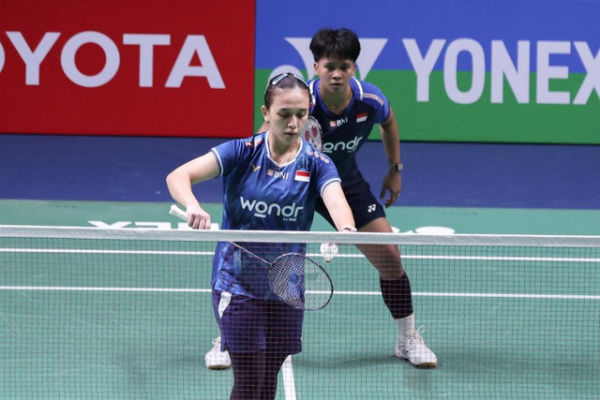 Febriana Kusuma/Meilysa Trias di Thailand Masters 2026. Foto: PBSI