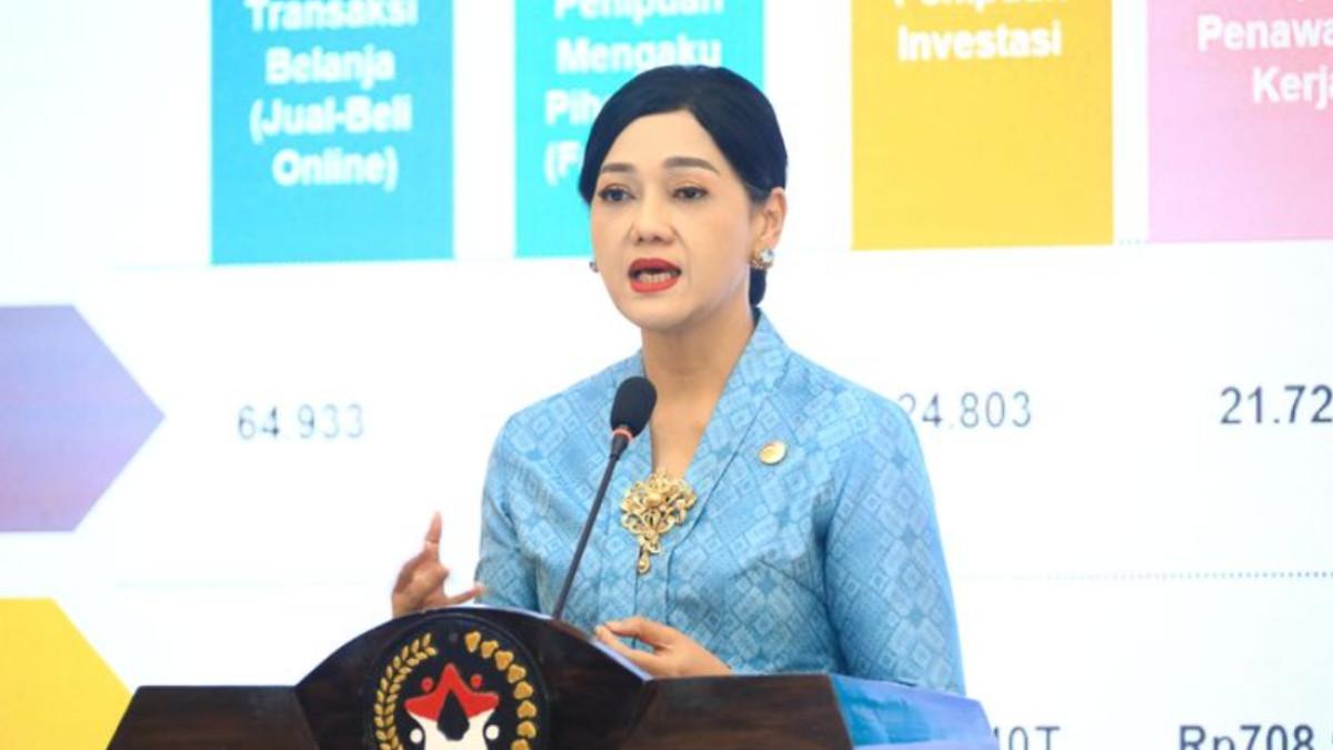 Kepala Eksekutif Pengawas Perilaku Pelaku Usaha Jasa Keuangan, Edukasi, dan Pelindungan Konsumen OJK Friderica Widyasari Dewi