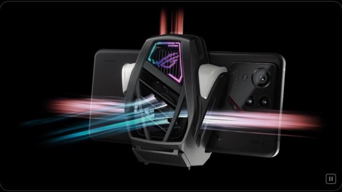 Aksesoris Fan Cooler tambahan untuk mendinginkan baterai ketika digunakan untuk gaming ekstrim dan lama.