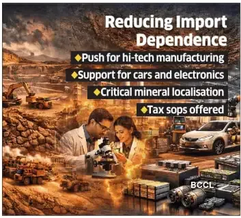 Reducing import dependence Reducing import dependence