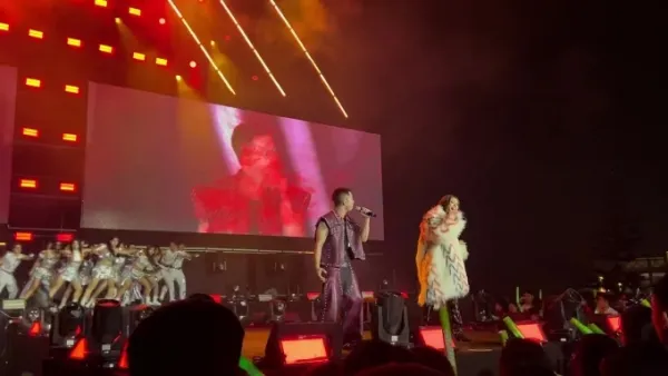 Office workers turn year-end party into 'million-view' concert