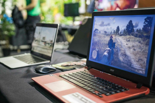 Ilustrasi laptop gaming 5 jutaan 2026. Foto: Unsplash