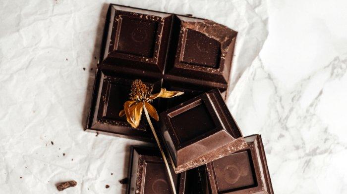 Ilustrasi cokelat hitam, makanan tinggi polifenol yang bagus untuk kesehatan jantung