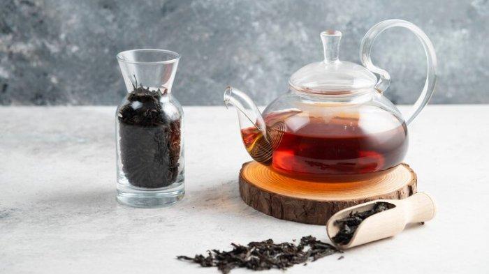 ilustrasi teh hitam, makanan tinggi polifenol yang bagus untuk kesehatan jantung