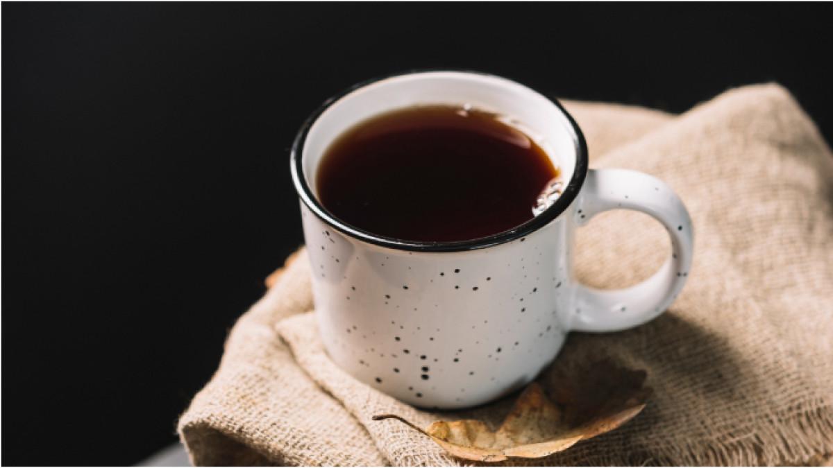 Ilustrasi kopi hitam, makanan tinggi polifenol yang bagus untuk kesehatan jantung