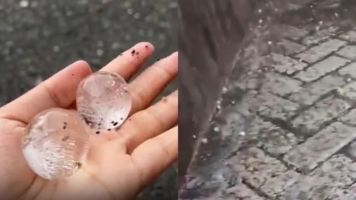 Fenomena Langka Hujan Es terjadi di Batui Selatan, BMKG Luwuk Ungkap Penyebab dan Imbauan Warga