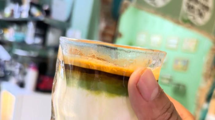 RnD Dirty Matcha Latte Wombats Coffee Wijilan (Instagram @wombatscoffee)