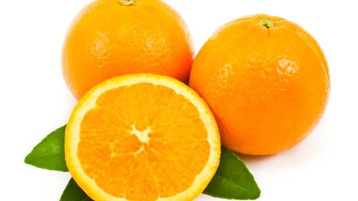 ILUSTRASI buah jeruk segar.