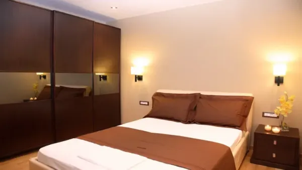 bedroom lights both sides