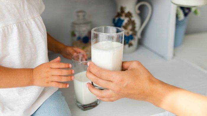 Ilustrasi susu, minuman untuk meningkatkan imunitas