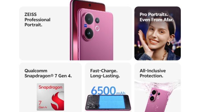 Fitur-fitur unggulan Vivo V60 5G.