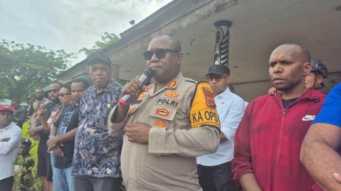 BINA ORANG MABUK - Kapolres Jayapura AKBP Umar Nasatekay. (dok. Humas Polres Jayapura)