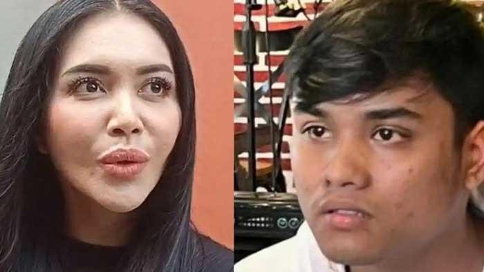 PENELANTARAN - Kolase Penyanyi Denada (kiri) dan pemuda bernama Ressa Rizky Rosano (kanan) yang mengaku anak kandungnya. Ressa menuding Denada melakukan penelantaran.