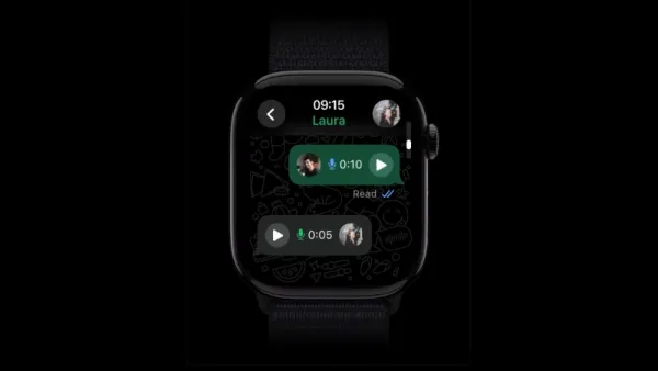 apple watch whatsapp voice note