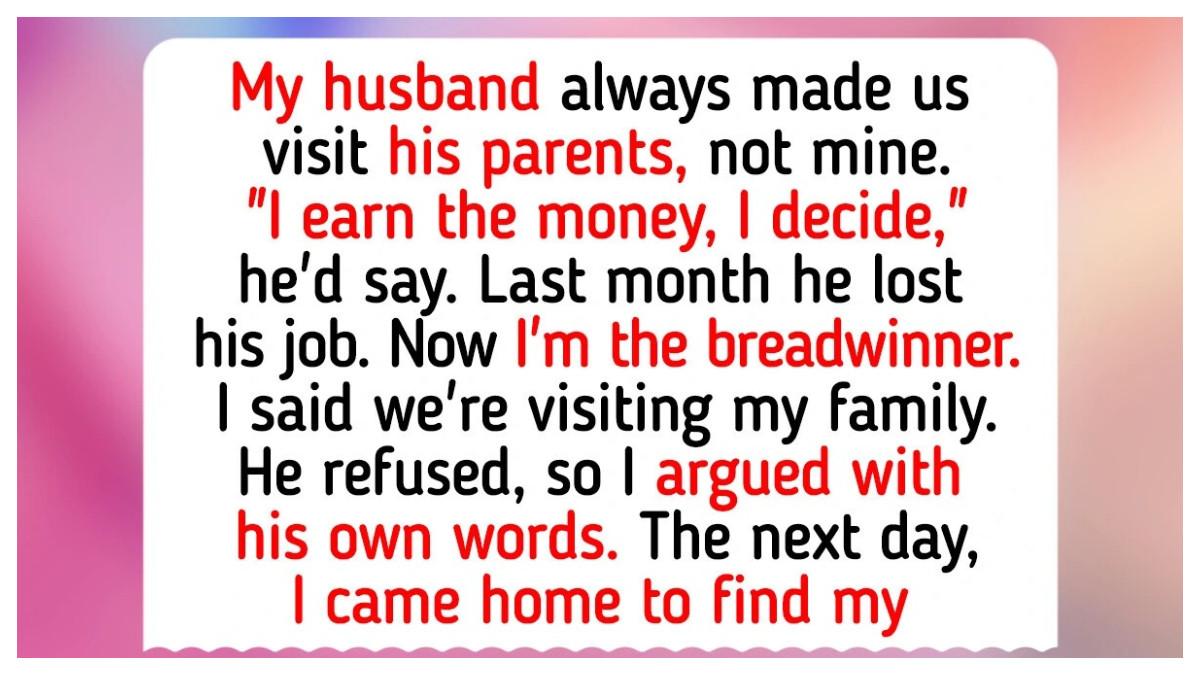 Setelah bertahun-tahun liburan dan kunjungan keluarga selalu mengikuti aturan suami karena ia pencari nafkah, dinamika berubah ketika istri menjadi penghasil utama. Saat ia akhirnya meminta giliran untuk menghabiskan waktu dengan orangtuanya, pasangan itu berdebat sengit bahkan sang suami memutuskan pergi ke rumah orang tua sendiri, memicu pertanyaan tentang peran, respek, dan keseimbangan dalam rumah tangga.