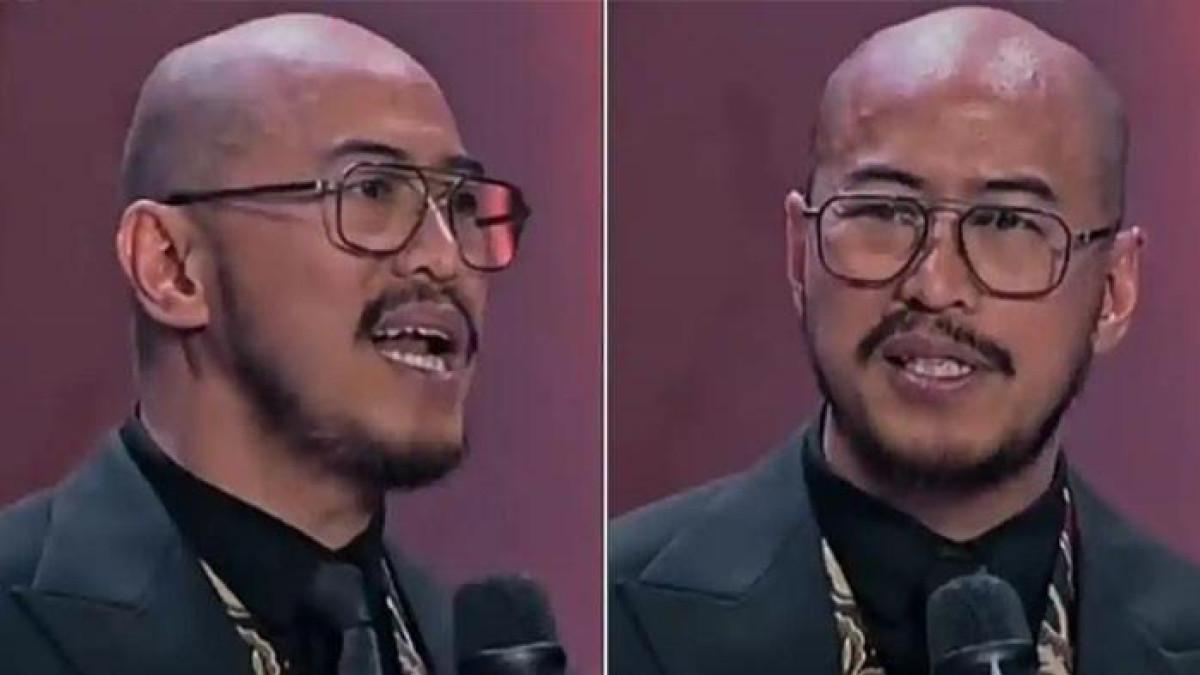 PANDJI PRAGIWAKSONO - Stand up show Mens Rea milik Pandji Pragiwaksono tayang di Netflix. Asal-usul komika Pandji Pragiwaksono kini disorot.