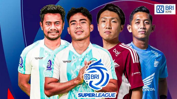 SUPER LEAGUE - Laga PSBS Biak vs PSM Makassar pekan 20 BRI Super League 2025/2026. Pertemuan PSBS Biak vs PSM Makassar berlangsung di Stadion Maguwoharjo, Sleman, Minggu (8/2/2026).