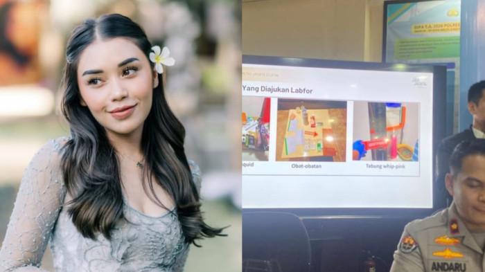 KEMATIAN LULA LAHFAH - Puslabfor memastikan DNA Lula Lahfah ditemukan menempel pada tabung Whip Pink kosong serta bercak darah di lokasi kejadian.