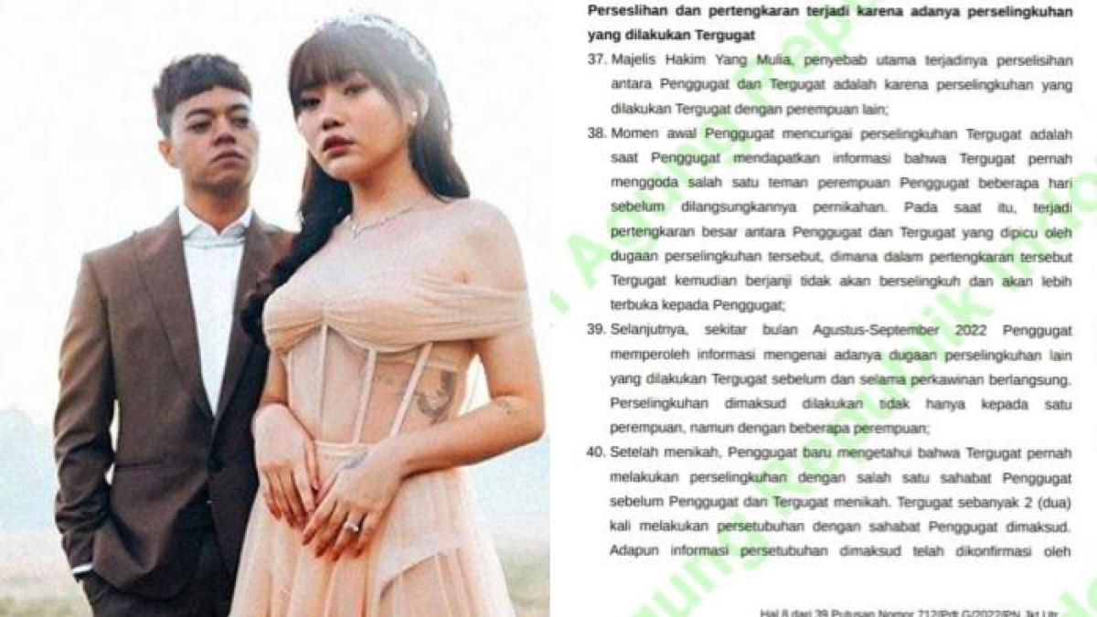 REZA ARAP - Terbongkar isi putusan cerai diduga milik Reza Arap, dugaan hubungan terlarang dengan sahabat Wendy heboh!