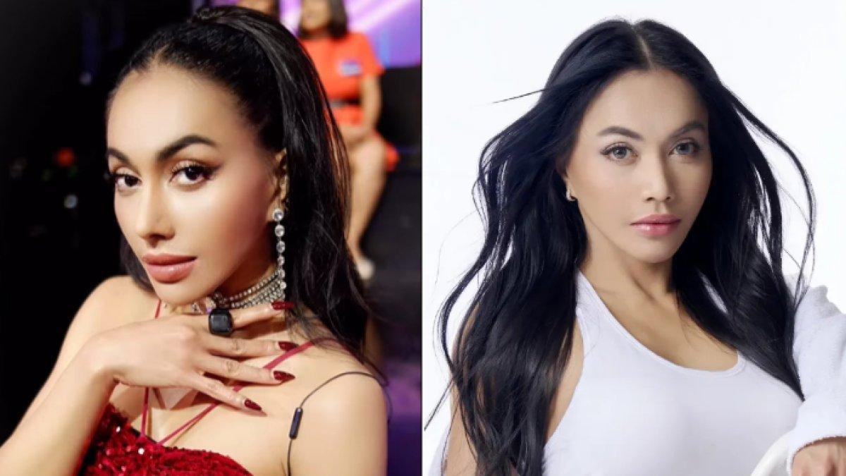 OPERASI PLASTIK - Potret Denada sesudah (kiri) dan sebelum (kanan) operas plastik diambil dari Instagram pada Jumat (20/6/2025). Denada makin percaya diri setelah operasi plastik.