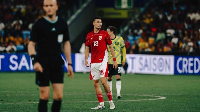 AKSI JENNER - Pemain Timnas Indonesia Ivar Jenner selama pertandingan melawan Australia pada grup C ronde 3 Kualifikasi Piala Dunia 2026 di Sydney Football Stadium, 20 Maret 2025. (Instagram Jenner - 6/6/2025)