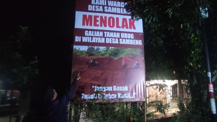 20260206 _ Warga Sambeng Magelang Tolak Penambangan Tanah Urug