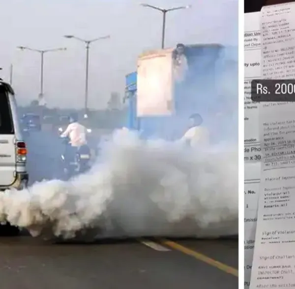 bs3 bs4 कारवर दिल्लीत बंदी 20000 दंड