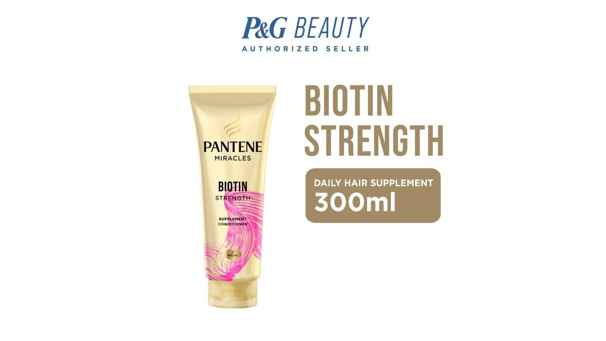 Pantene Conditioner Miracles Biotin Strength