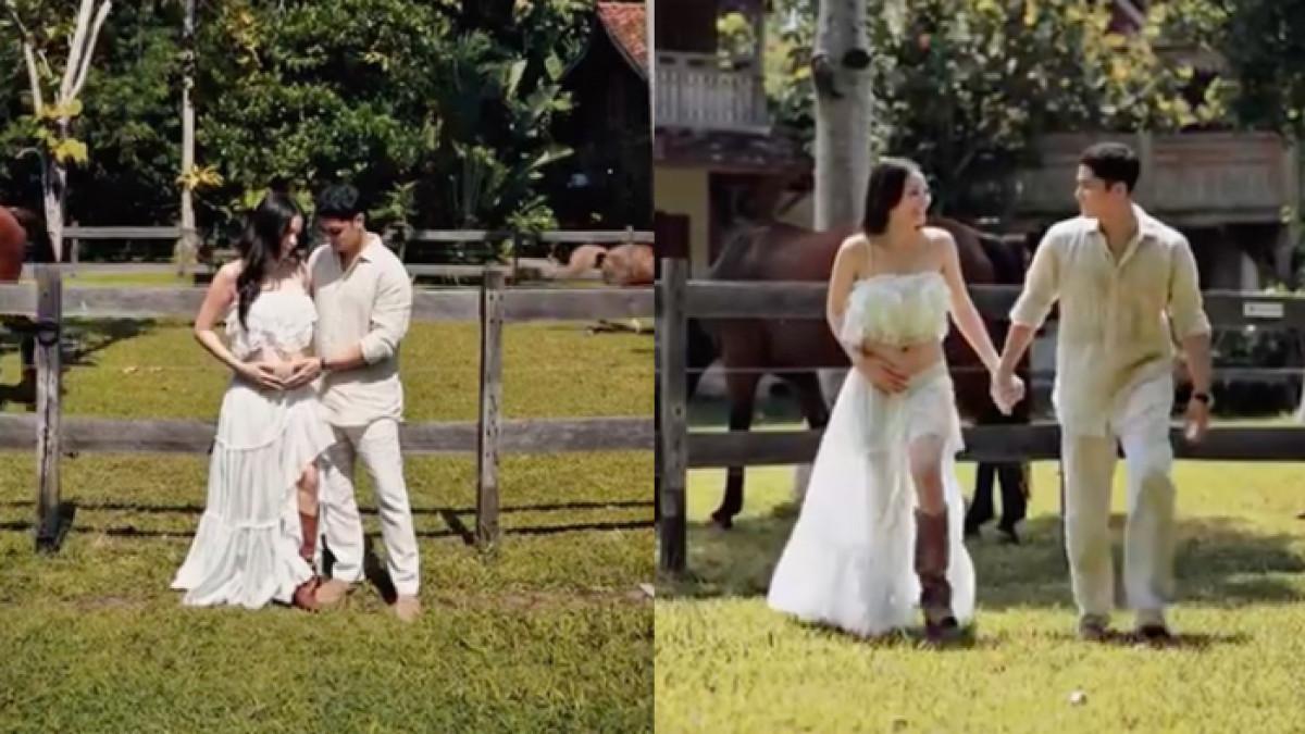 Alyssa Daguise ceritakan pengalaman unik semasa hamil. Al Ghazali justru yang merasakan 'demam' ngidam.