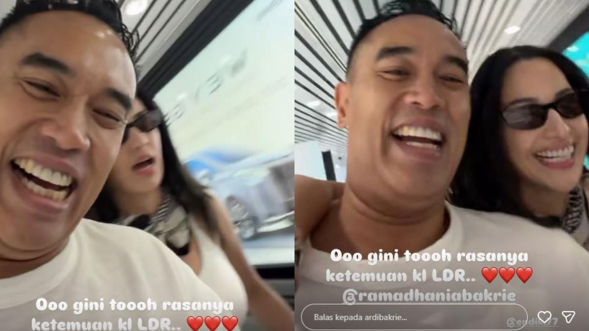 Ardi Bakrie pamer momen mesra dengan Nia Ramadhani setelah diterpa isu cerai.