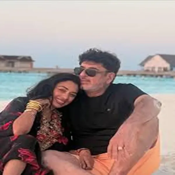 rupali ganguly 13th anniversary maldives