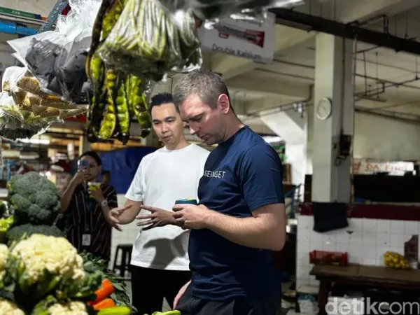 MasterChef Australia Callum Hann ke Pasar Santa