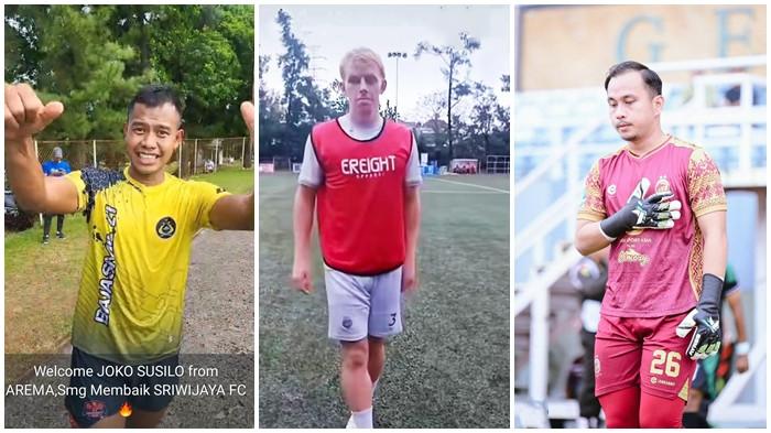 PEMAIN PUTARAN KETIGA - Inilah antara lain 3 pemain Sriwijaya FC yang resmi didaftarkan untuk mengarungi putaran ketiga Pegadaian Championship 2025/26. Eks stoper Joko Susilo, eks gelandang Persiraja Banda Aceh Zac Tyson, dan kiper lokal Sumsel Rangga Pratama.