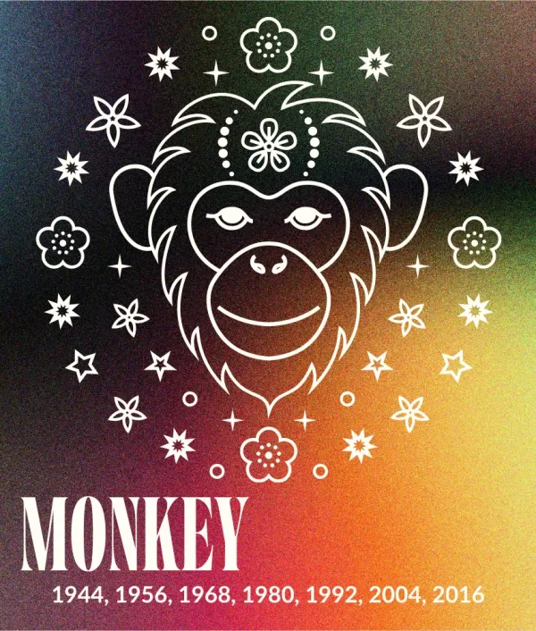 monkey weekly chinese horoscopes animal sign february 9-15 2026