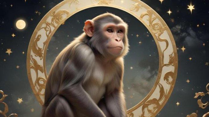 Ilustrasi Shio Monyet.