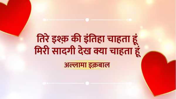 Love Shayeri In Hindi