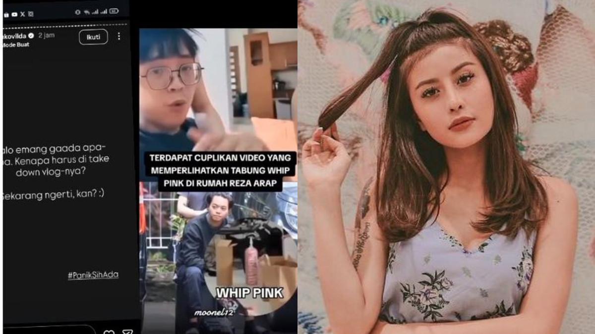 KEMATIAN LULA LAHFAH - Unggahan Awakarin soroti tabung Whip Pink di kediaman Reza Arap.