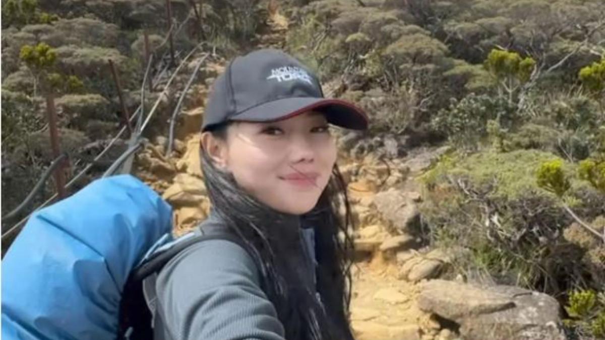 WENDY WALTERS - Wendy Walters mendaki Gunung Kinabalu