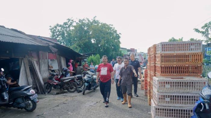 20260208 Pasar Ratu Tunggal saat kegiatan gotong royong