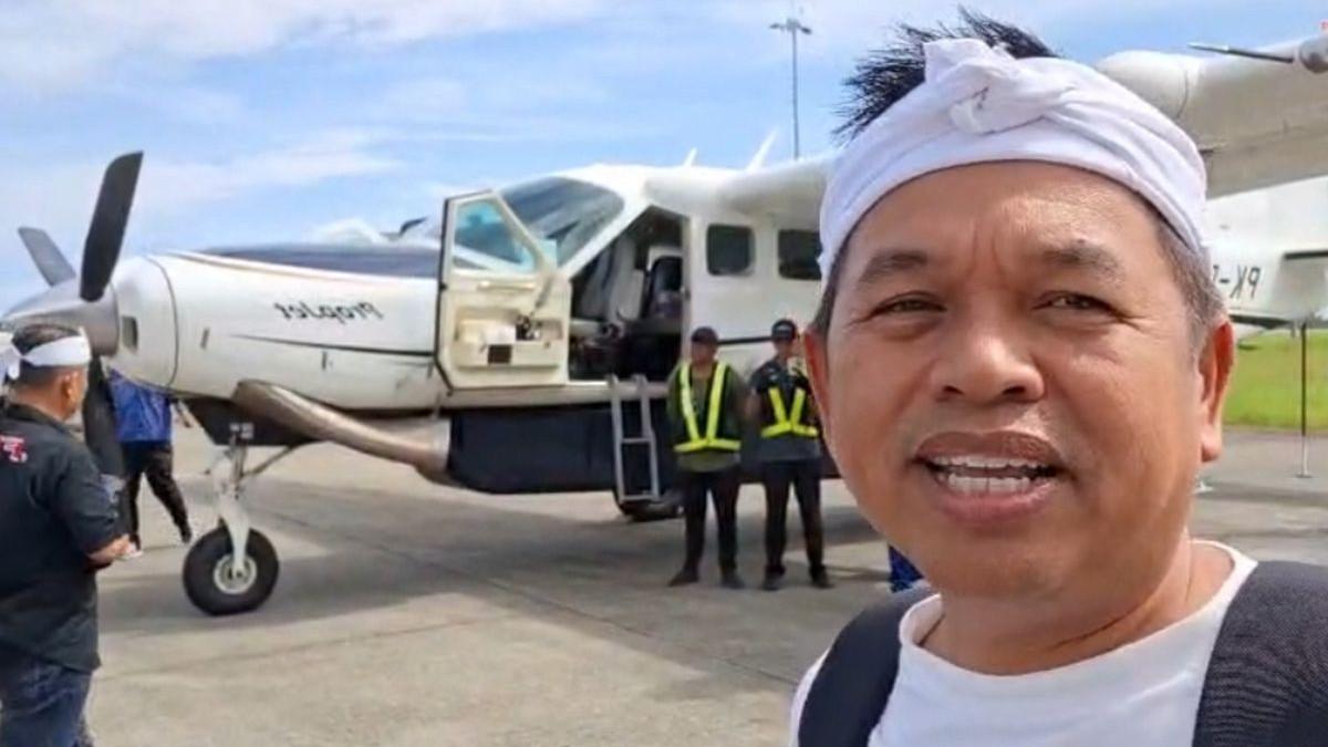DEDI MULYADI - Dedi Mulyadi terbang ke Sumatera untuk bantu korban bencana, kini Jawa Barat terendam banjir