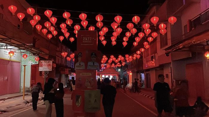 Perayaan Imlek 2577 di Donggala Dimeriahkan Lampion dan Atraksi Budaya