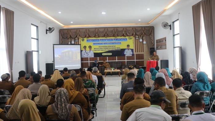 pembukaan Musrembang RKPD di Kecamatan Kelua