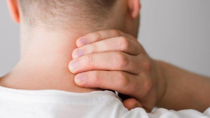 Ilustrasi leher kaku