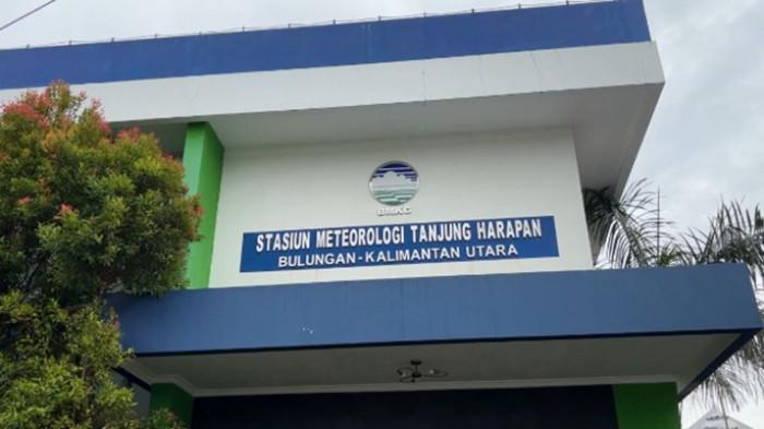 Tampak kantor BMKG Stasiun Meteorologi Tanjung Harapan